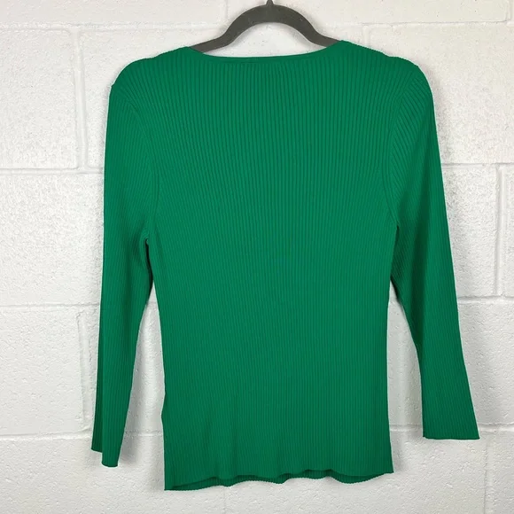 Ted Baker Square Neck Ribbed Top - Picture 5 of 12